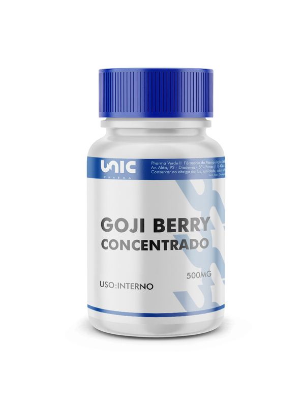 Goji Berry 500mg 120 Cápsulas Unicpharma