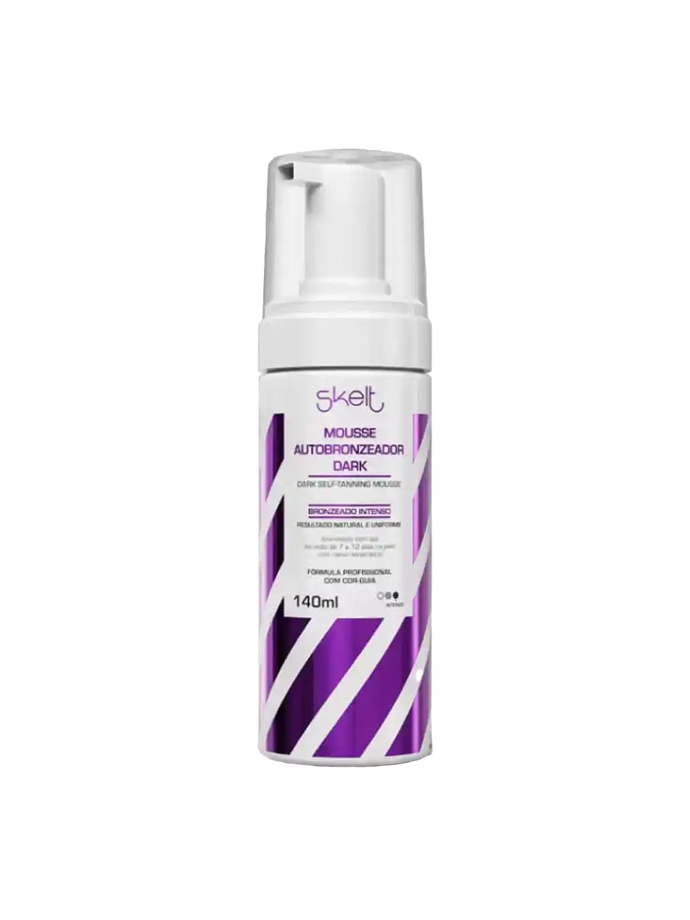 Autobronzeador Skelt Dark Mousse Red Carpet Glow 140ml Bronzeado Intenso e Natural