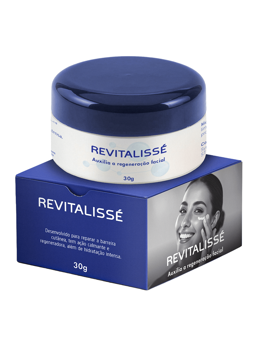 Creme Facial Hidratante Regenerador Revitalissé 30g Unicpharma