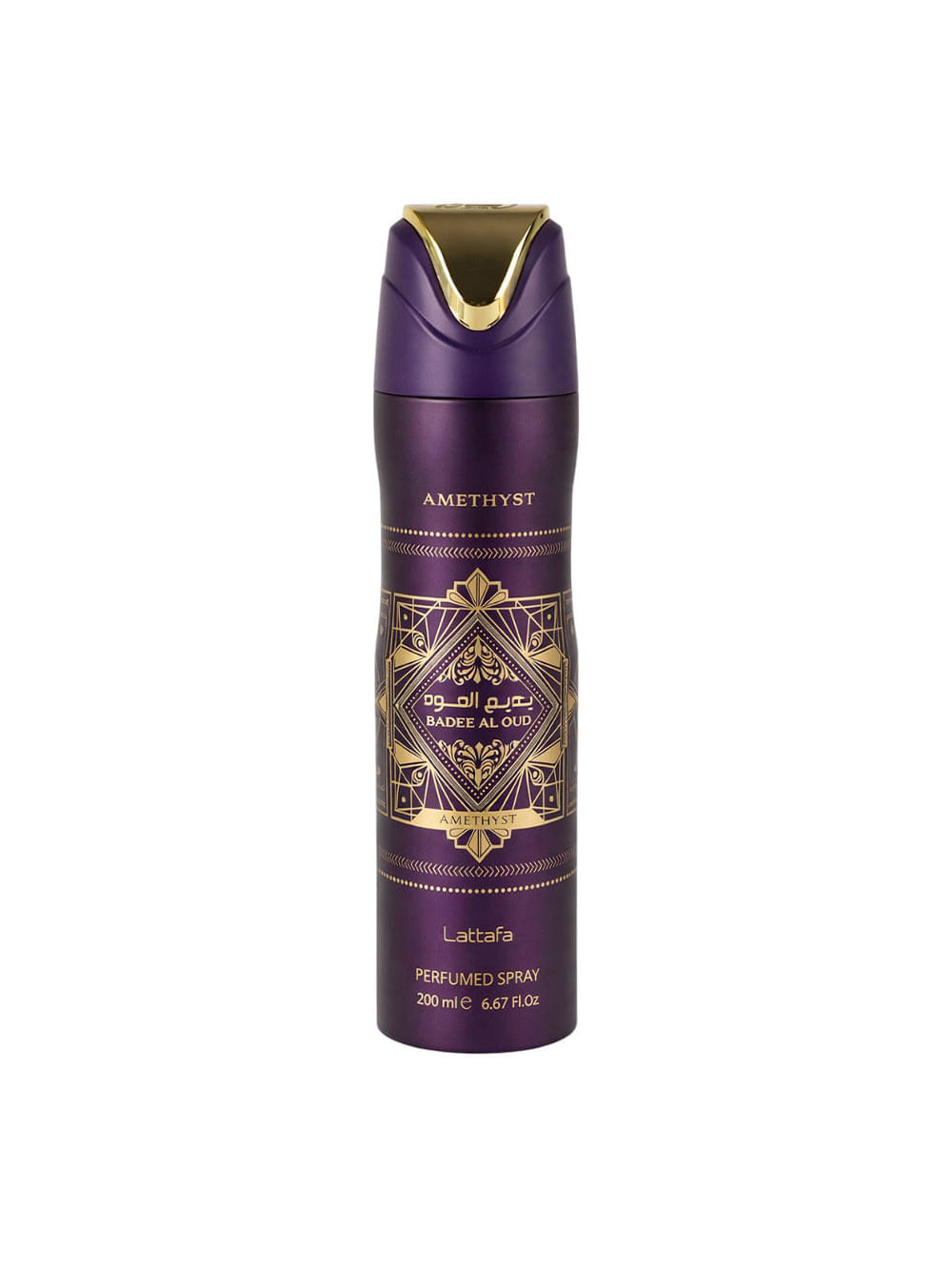 Desodorante Corporal Spray Lattafa Badee Al Oud 200ml Oud Oriental Unissex