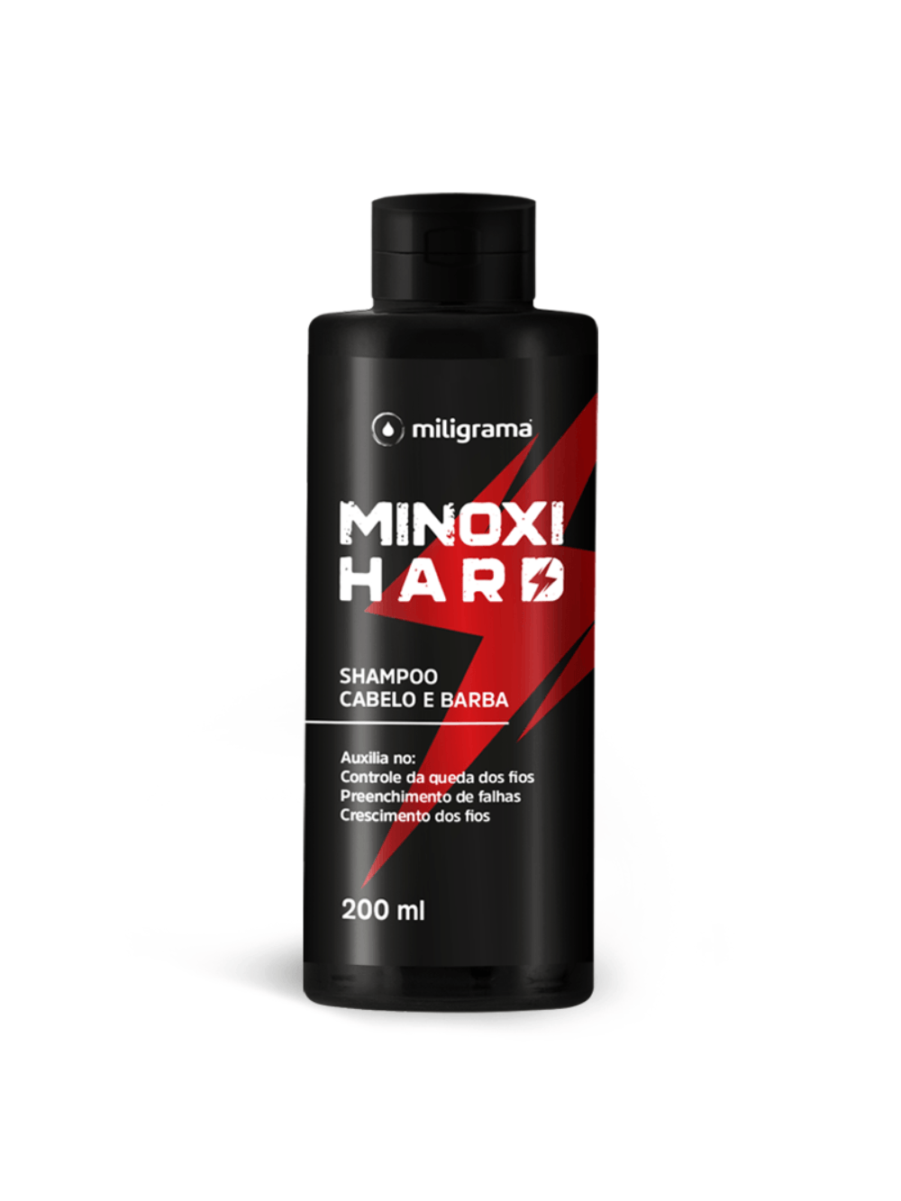 Minoxihard Shampoo cabelo e barba 200ml