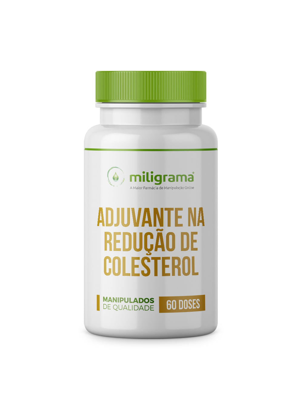 Cassiolamina 200mg + Gamma Oryzanol 150mg 60 Cápsulas - Miligrama