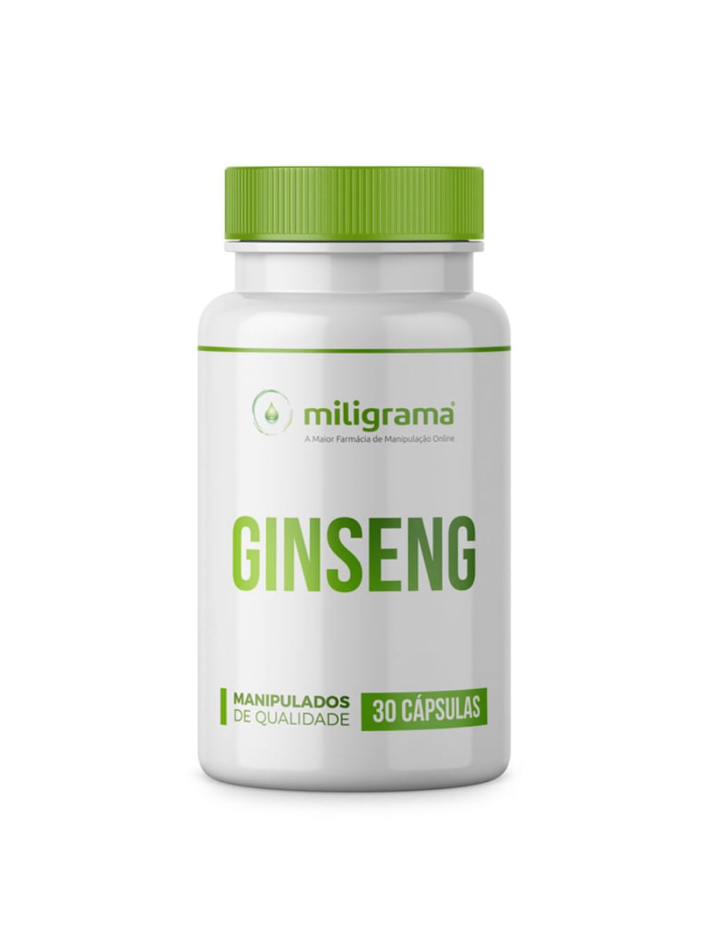 Ginseng 300Mg 30 Cápsulas - Miligrama