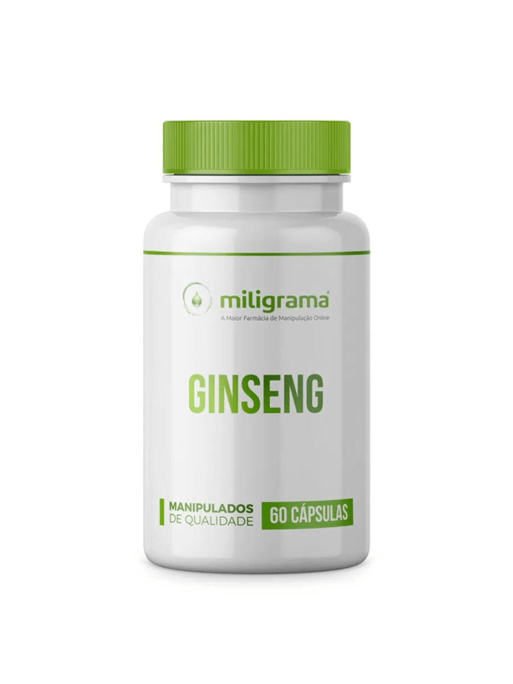 Ginseng 400Mg Com Rhodiola Rosea 100Mg 60 Cápsulas Mental Plus