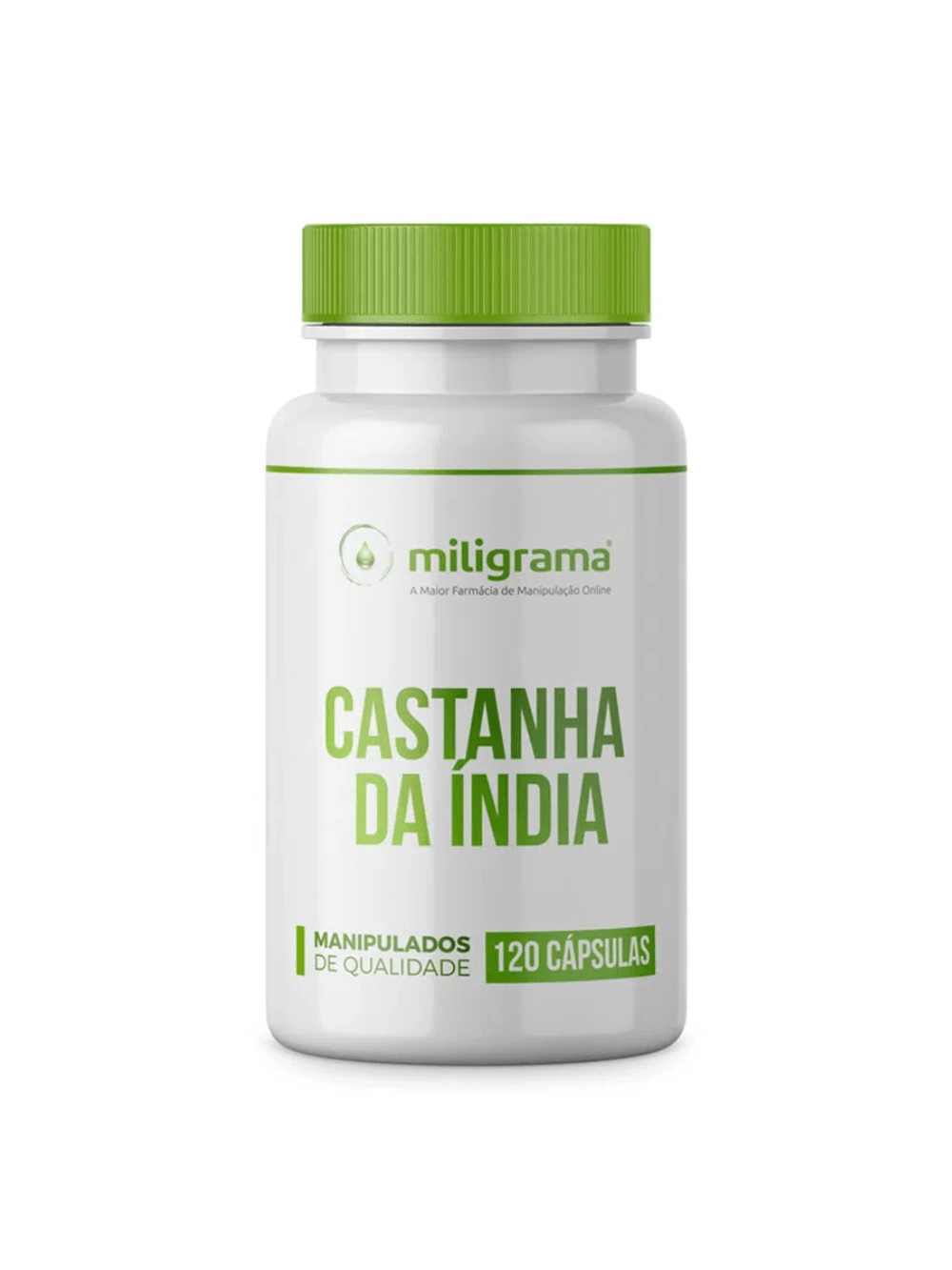 Castanha Da Índia 500Mg 120 Cápsulas - Miligrama