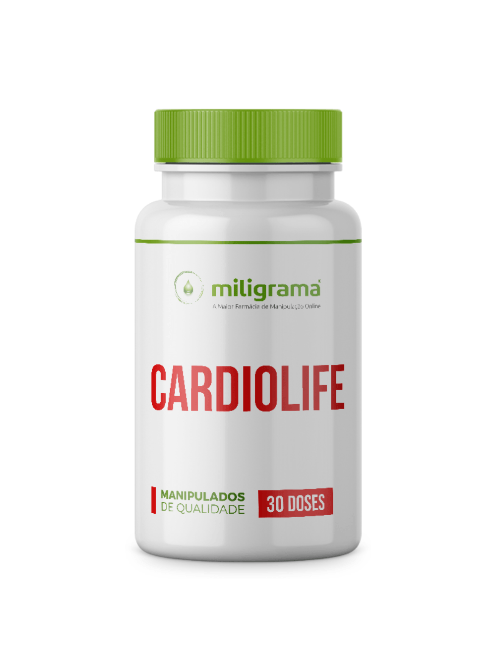 Cardiolife 200Mg 30 Doses Cápsula Vegetal - Miligrama