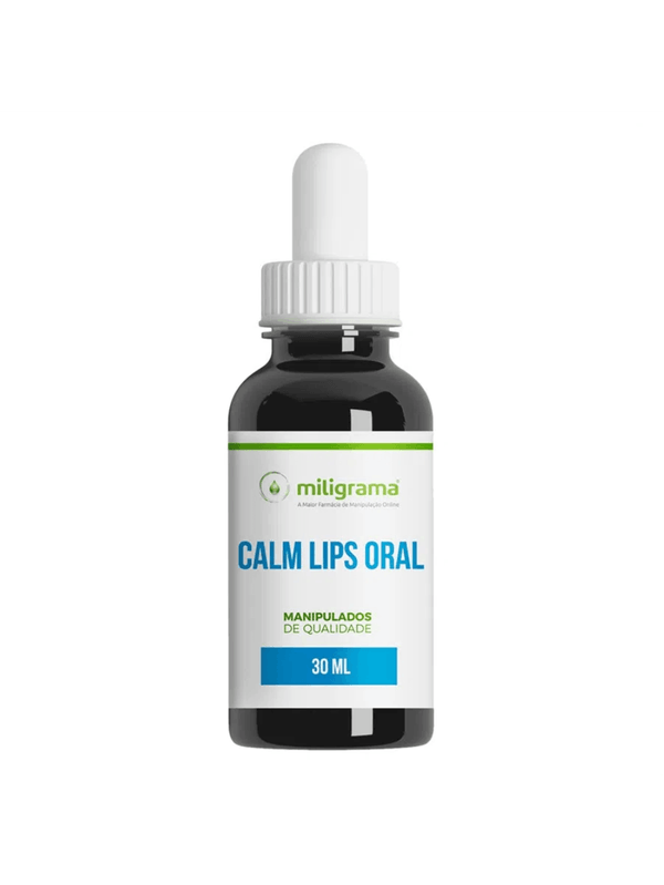 Calm Lips Oral Homeopatia para Herpes Labial 30ml