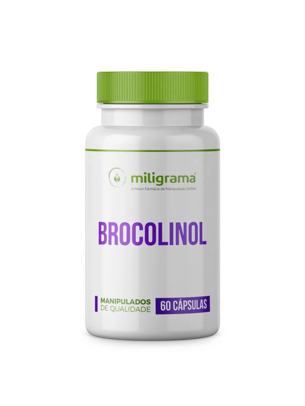Brocolinol 500Mg 60 Cápsulas - Miligrama