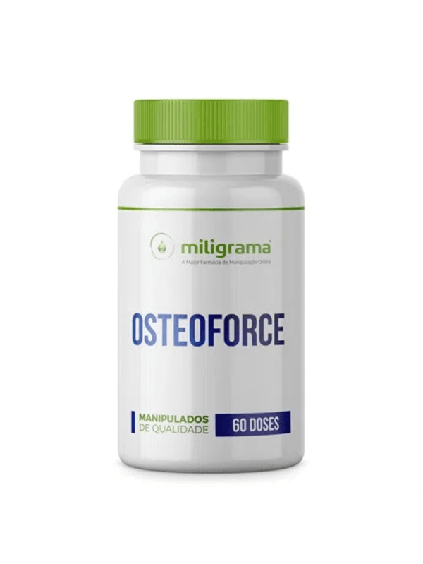 Osteoforce Cálcio + D3 + K2 + Magnésio 60 Doses - Miligrama