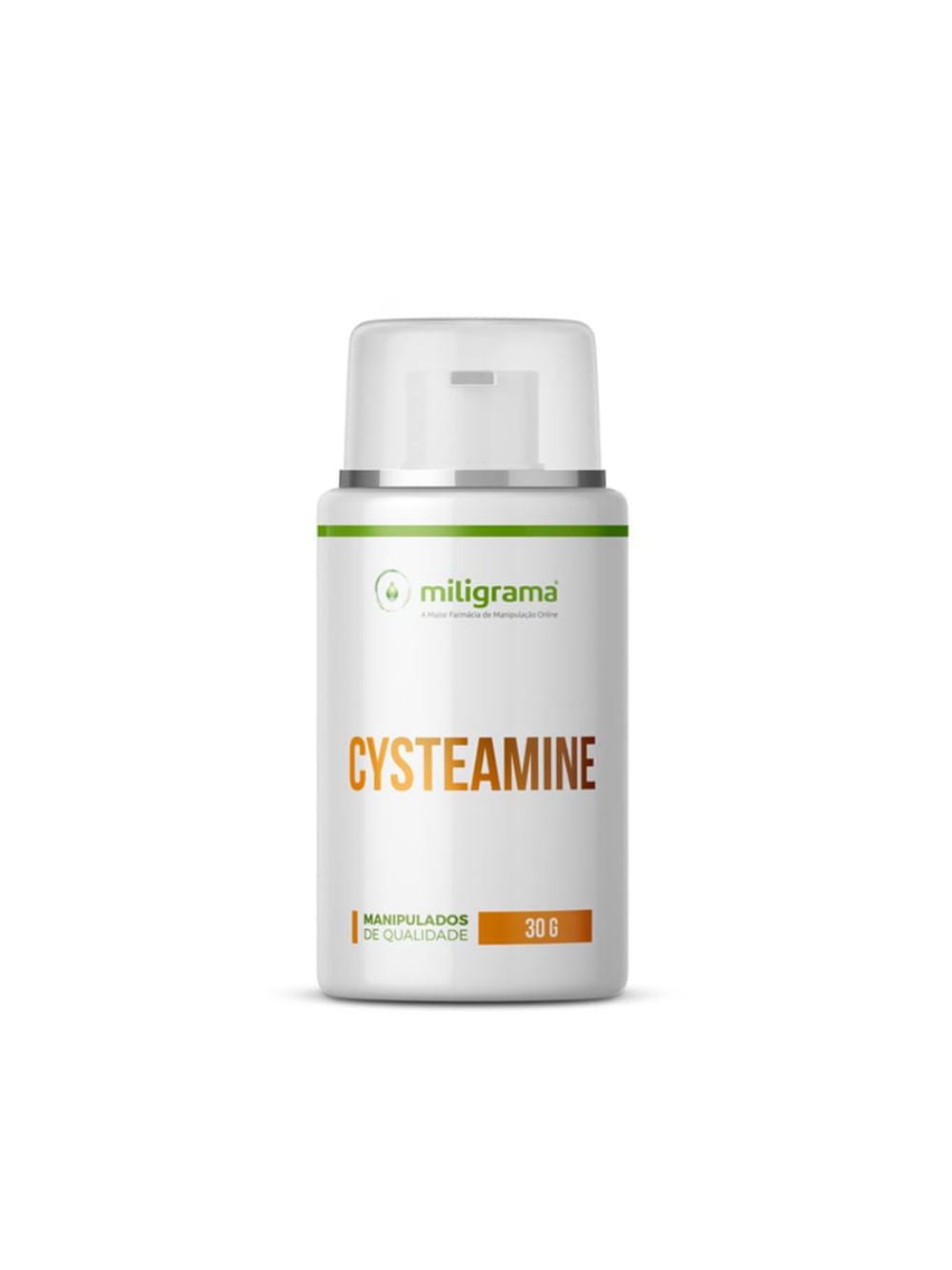 Creme Clareador de Melasma Cysteamine 5% 30g Miligrama