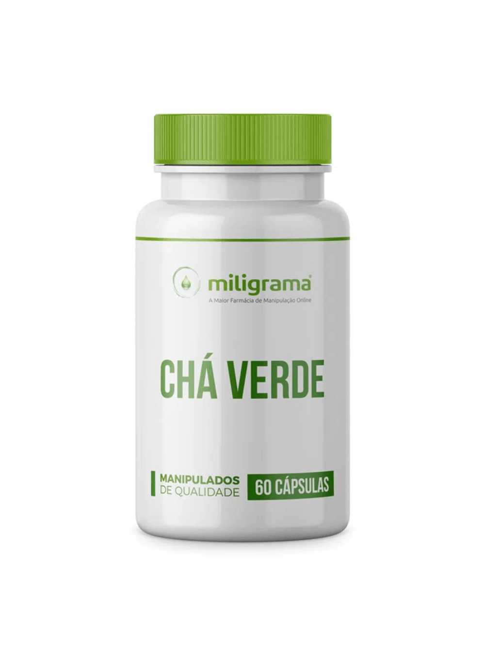 Chá Verde 500Mg 60 Cápsulas - Miligrama