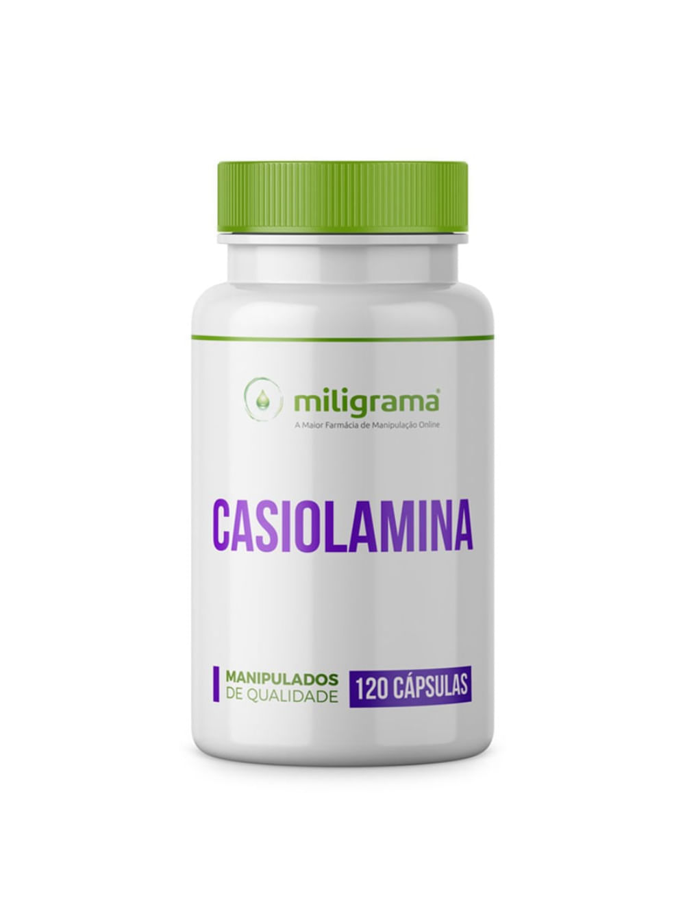 Casiolamina 500Mg 120 Cápsulas - Miligrama