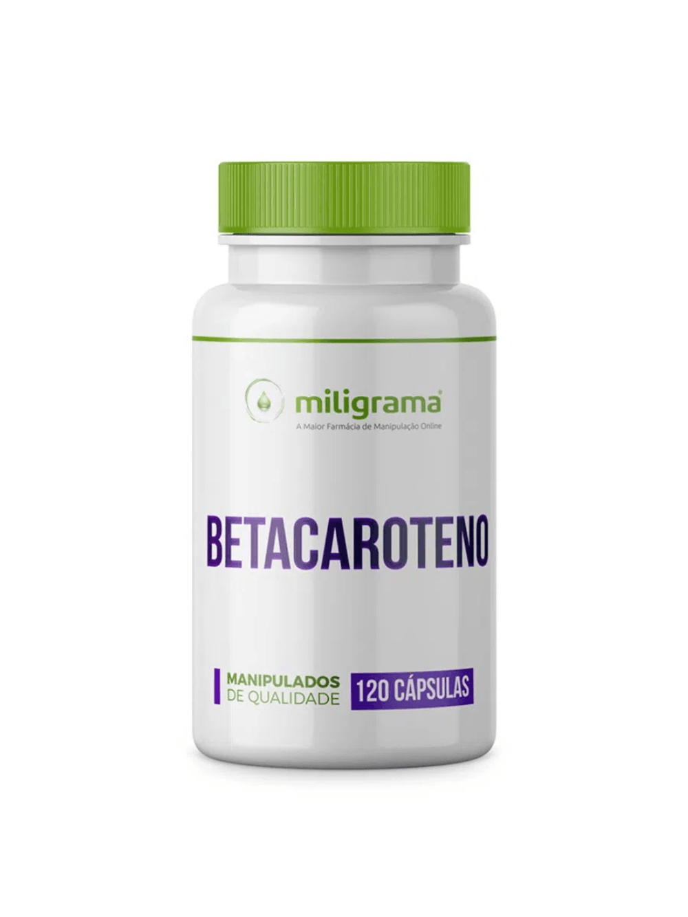 Betacaroteno 50Mg 120 Cápsulas - Miligrama