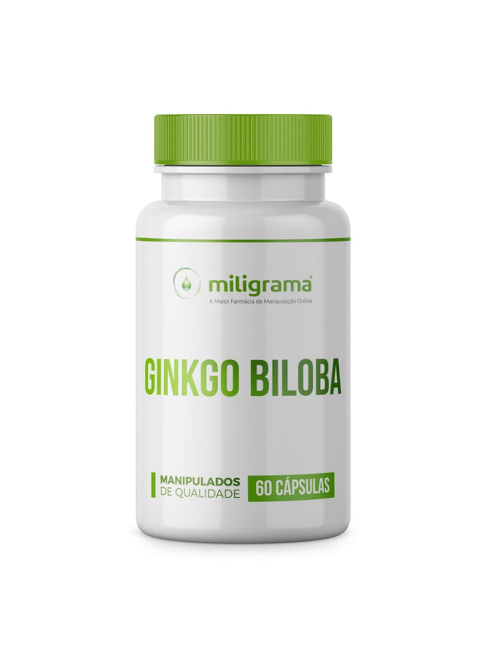 Ginkgo Biloba 40Mg 60 Cápsulas