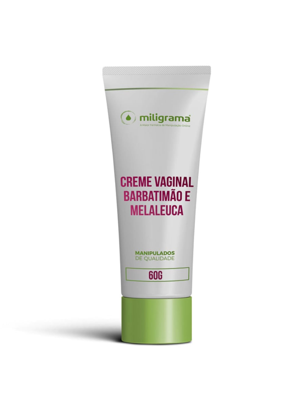 Creme Vaginal Barbatimão E Melaleuca 60G - Miligrama