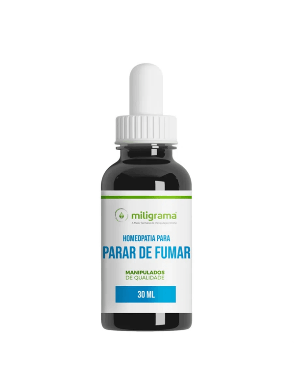 Homeopatia para Parar de Fumar 30ml Gotas - Miligrama