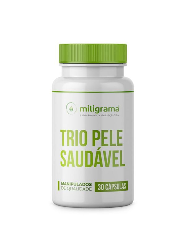 Anti-idade Trio Pele Saudável Oli-Ola Exsynutriment Picnogenol 30 Cápsulas Miligrama
