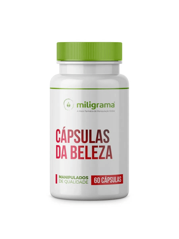 Cápsulas da Beleza Glycoxil Silício Orgânico e Bio-Arct 60 Cápsulas Miligrama