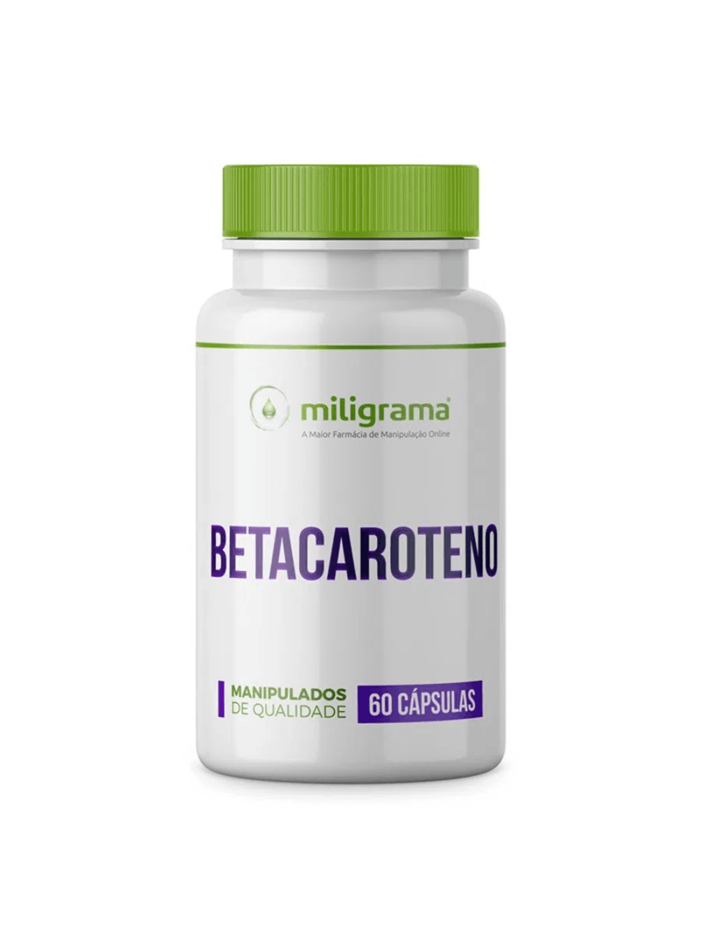 Betacaroteno 50Mg 60 Cápsulas - Miligrama