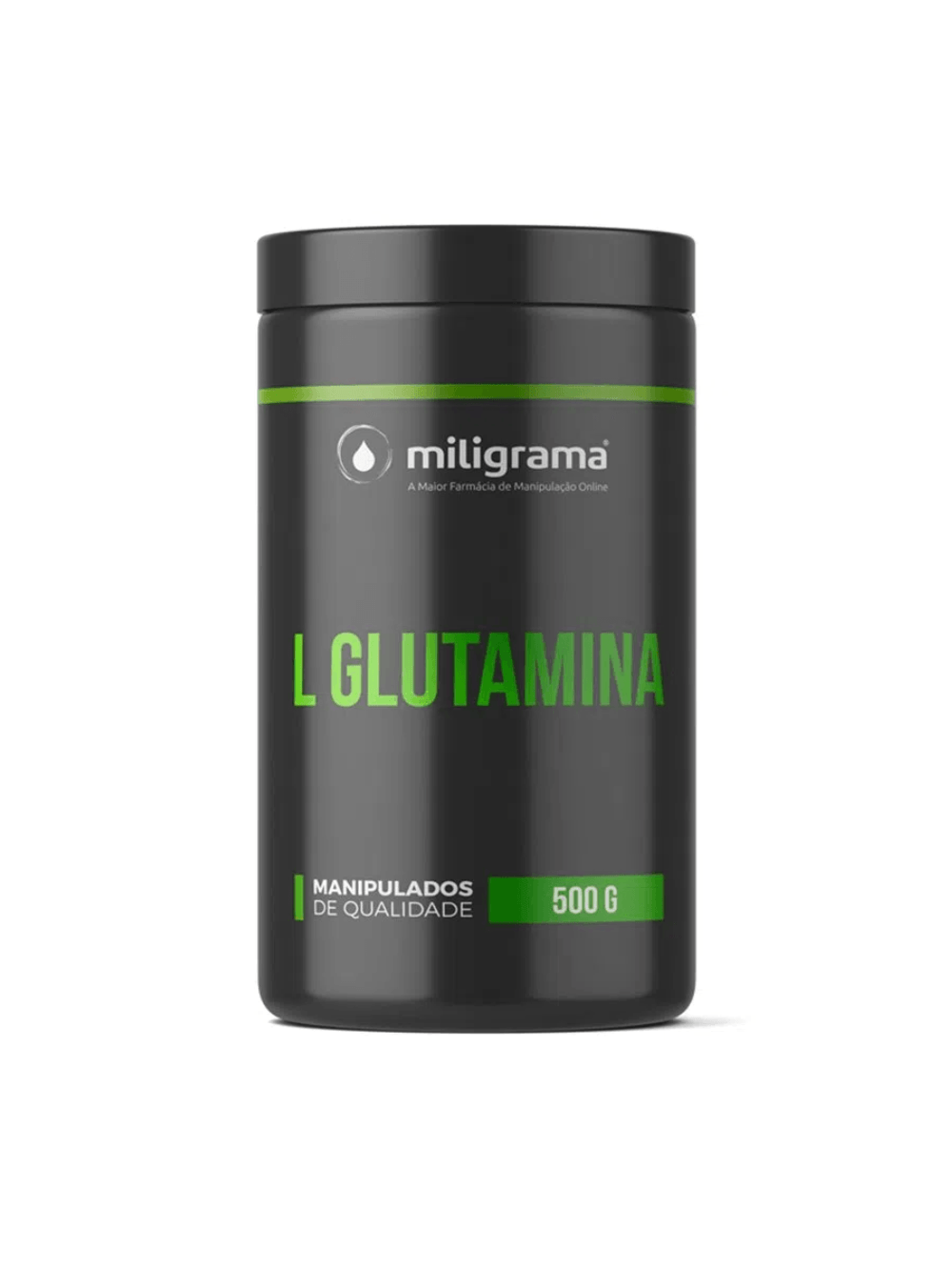 L-Glutamina 500G - L-Glutamina 500G Sem Sabor/Aroma 30 Cápsulas