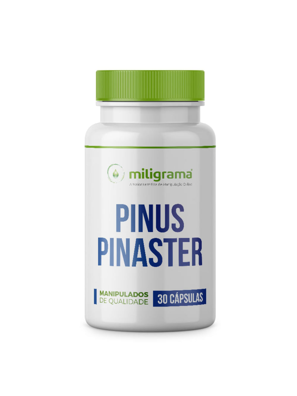 Antioxidante Pinus Pinaster 150mg 30 Cápsulas Miligrama