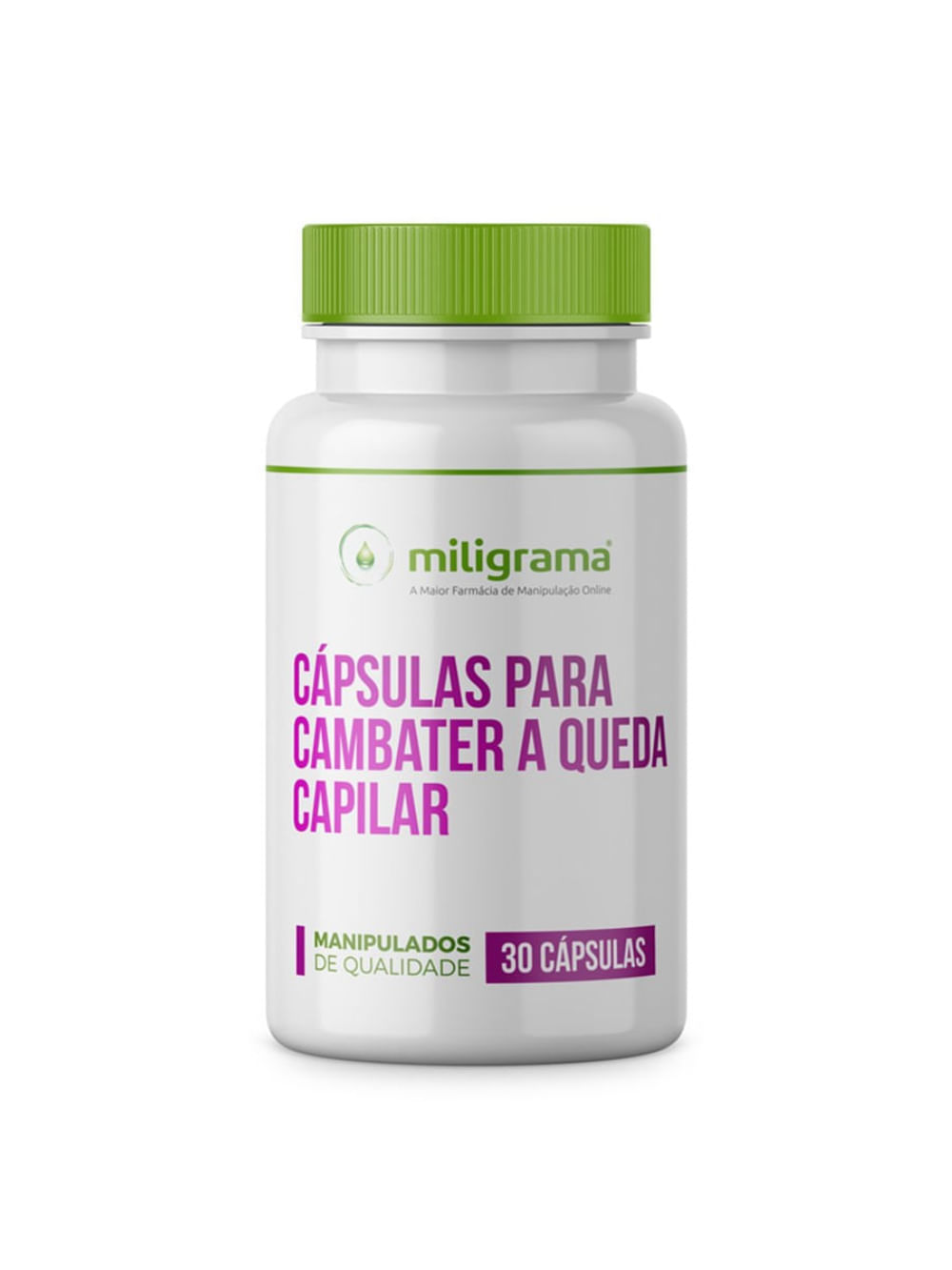 Cápsulas para Combater a Queda Capilar 30 cápsulas