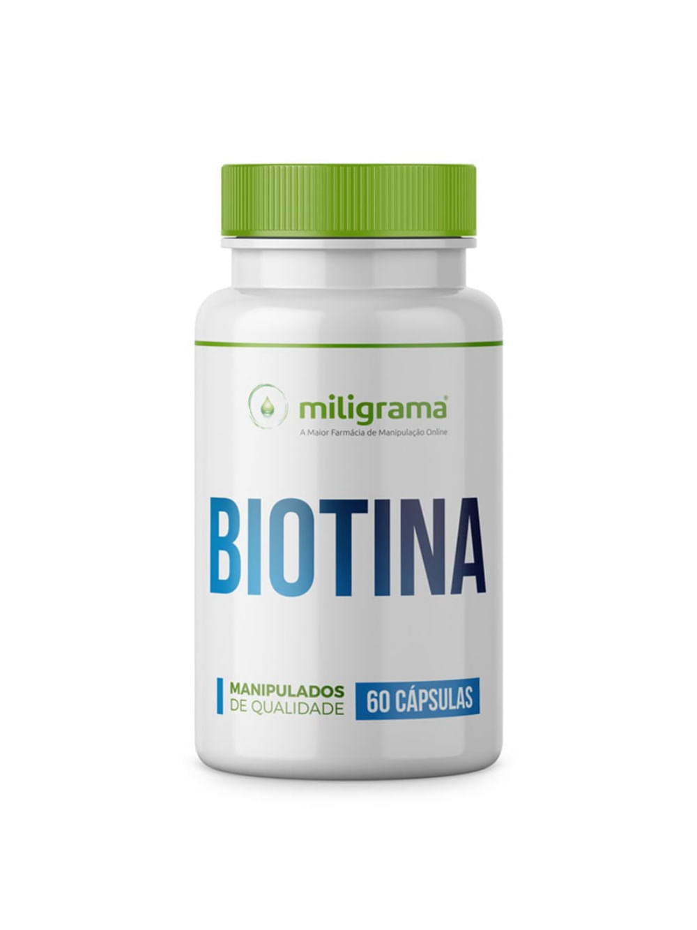 Biotina 5Mg 60 Cápsulas - Miligrama