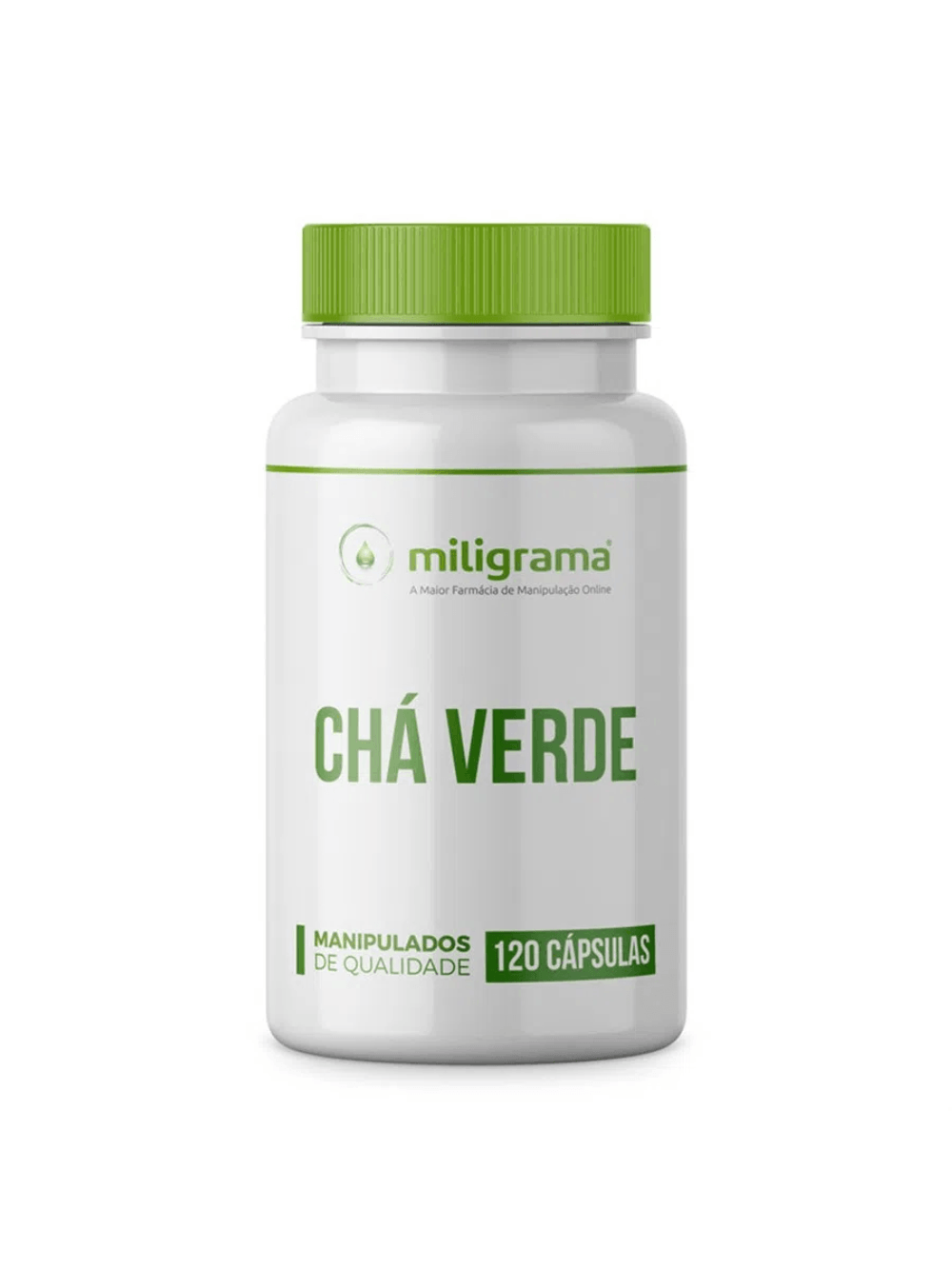 Chá Verde 500Mg 120 Cápsulas - Miligrama