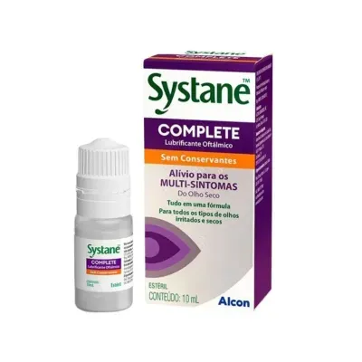 Systane Complete Lubrificante Oftálmico sem Conservantes - 10ml