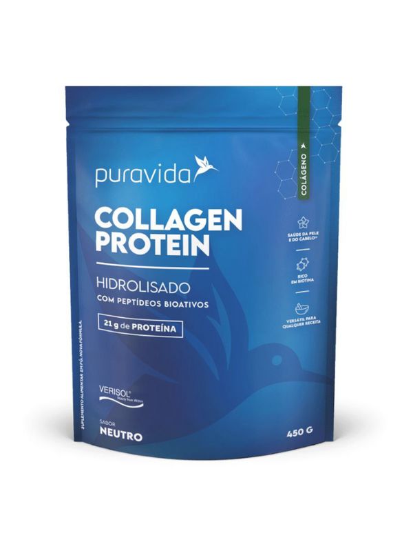 Colágeno Hidrolisado Verisol Collagen Protein Neutro 450g Puravida
