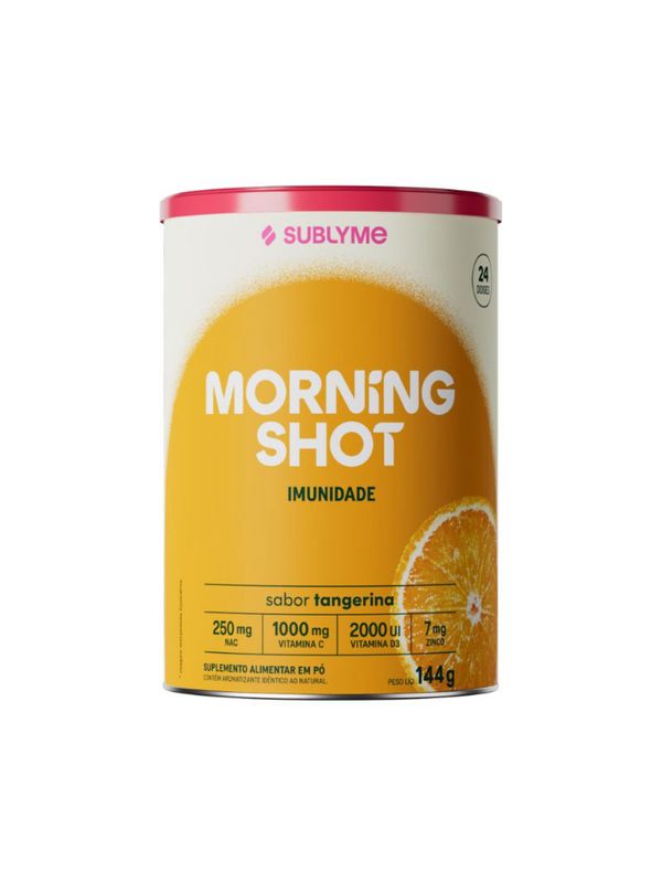 Morning Shot 2.0 Tangerina 144g NAC e Beta-glucana Sublyme
