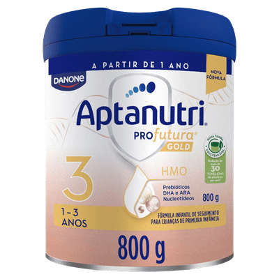 Fórmula Infantil Aptanutri Profutura Gold 3  1 a 3 Anos - 800g