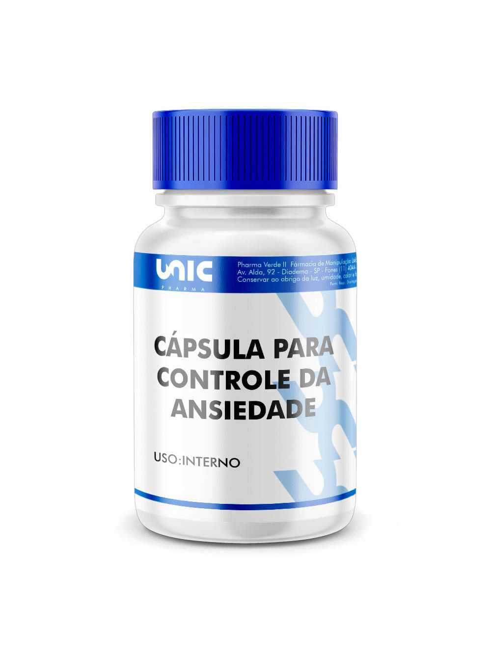 Cápsula Para Controle Da Ansiedade - 30 Cápsulas