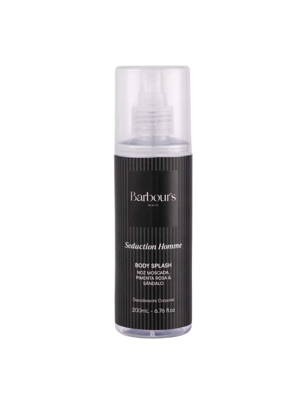 Desodorante Colônia Body Splash Seduction Homme 200ml Barbour's Beauty