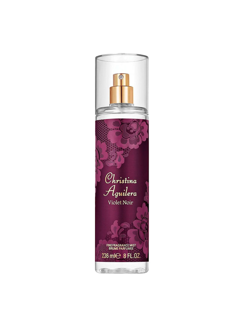 Body Mist Christina Aguilera Violet Noir Desodorante Corporal 236ml