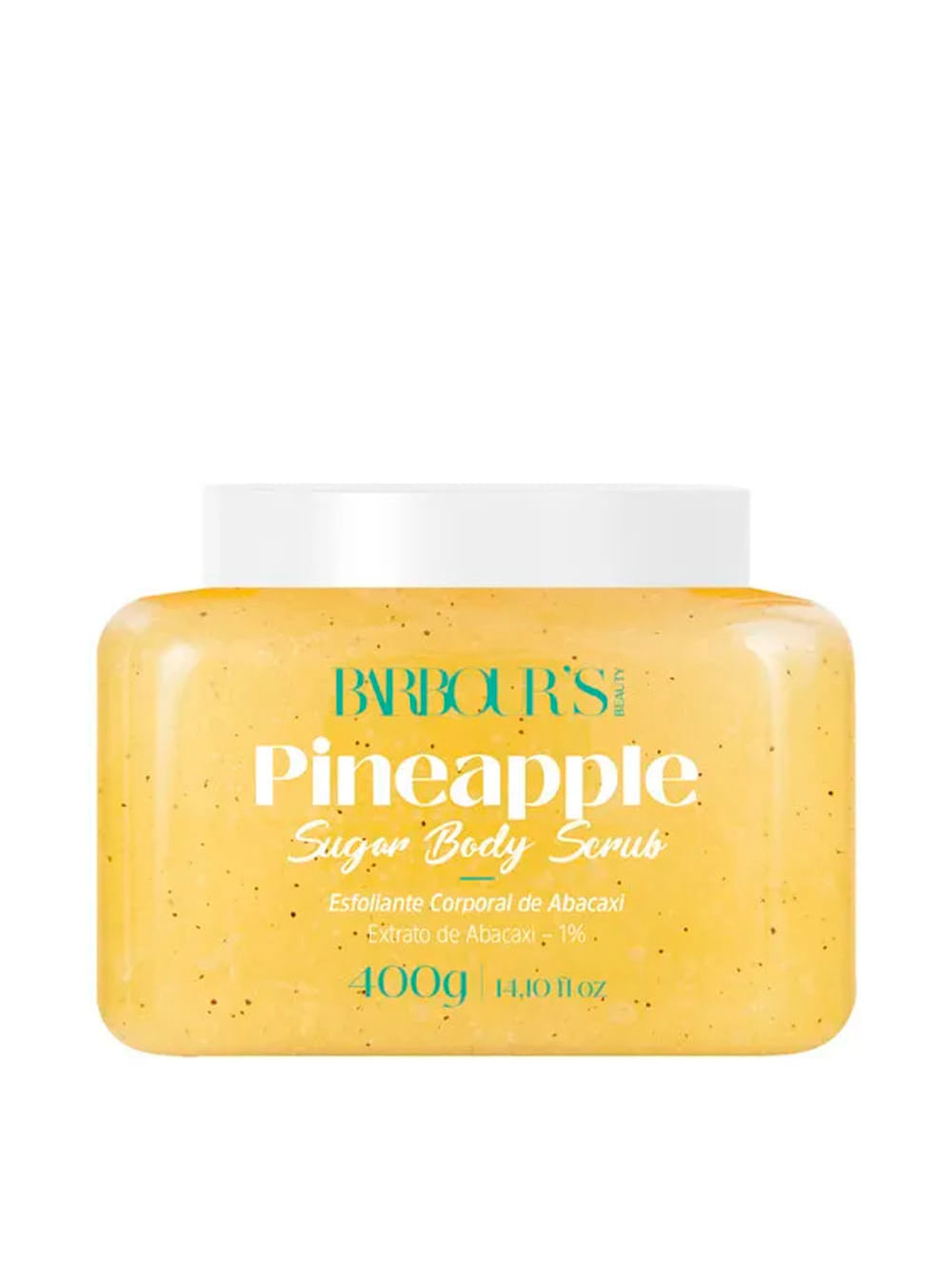 Esfoliante Corporal Abacaxi Hidratante 400g Barbour's Beauty