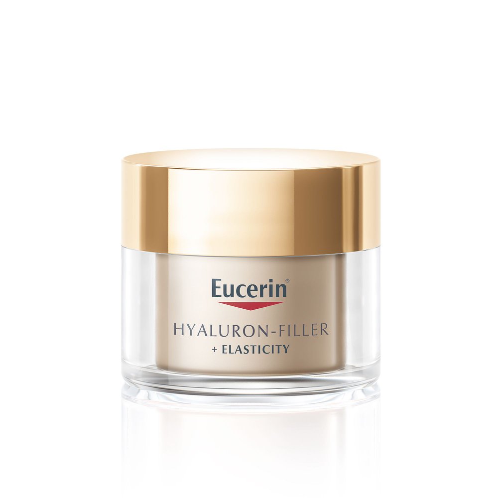 EUCERIN Creme Facial Anti-idade Firmador Noite 50ml, Elasticity, Pele Madura, Hyaluron-Filler, Ácido Hialurônico, Antirrugas