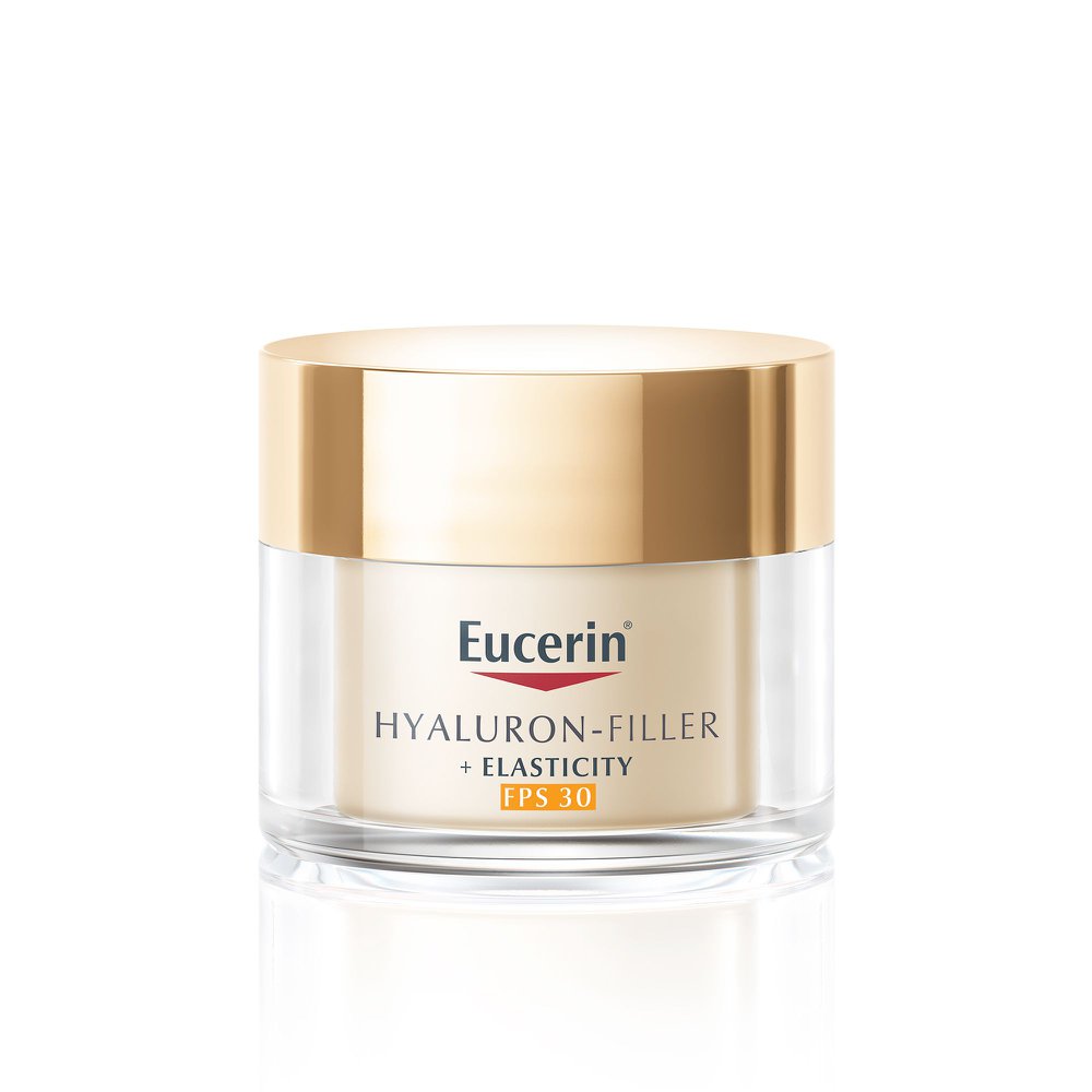 EUCERIN Creme Facial Anti-idade Firmador Dia FPS 30 50ml, Elasticity, Pele Madura, Hyaluron-Filler, Ácido Hialurônico, Antirrugas
