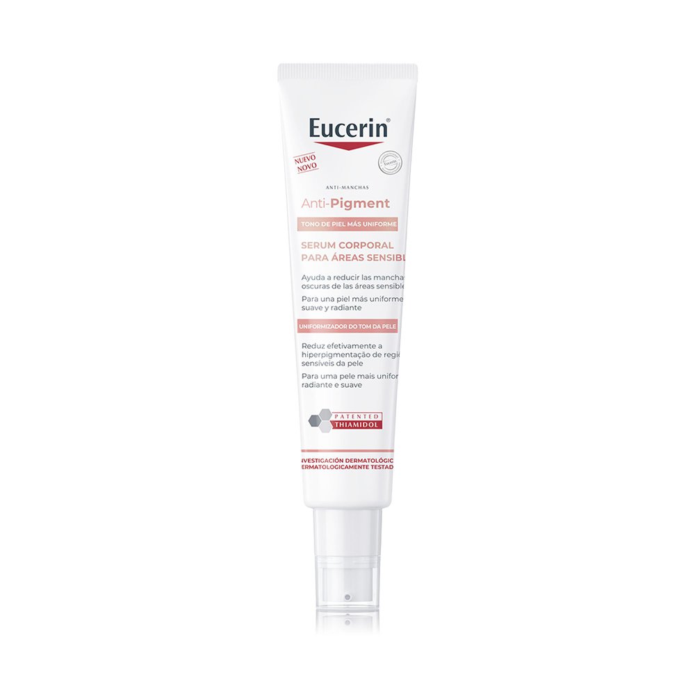 EUCERIN Sérum Corporal Antimanchas Áreas Sensíveis 75ml, Anti-Pigment, Clareador Axilas e Virilha, Thiamidol