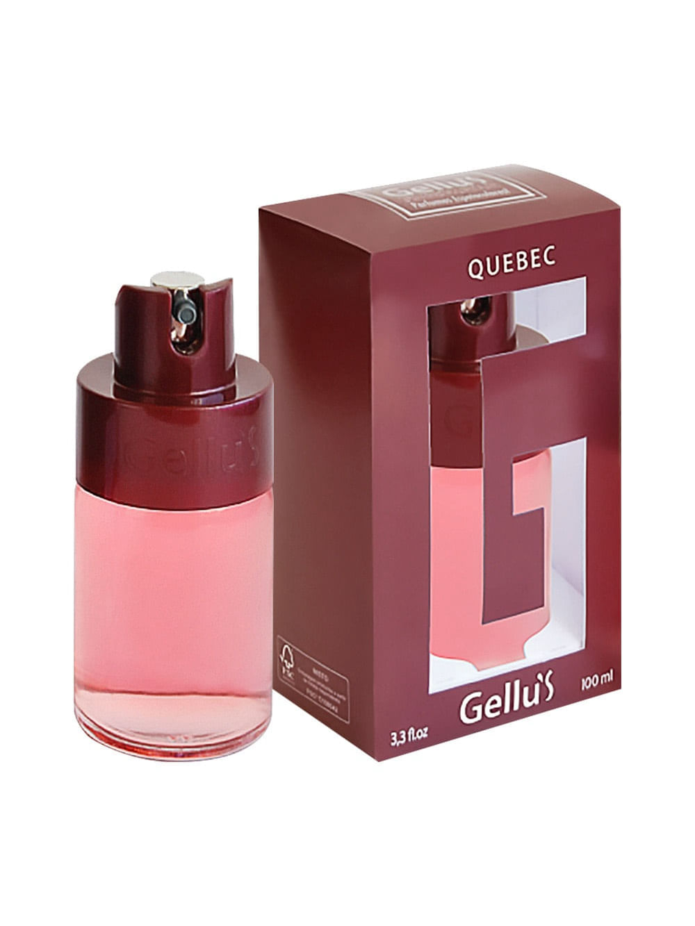Quebec de Gellus Deo Colônia 100 ml