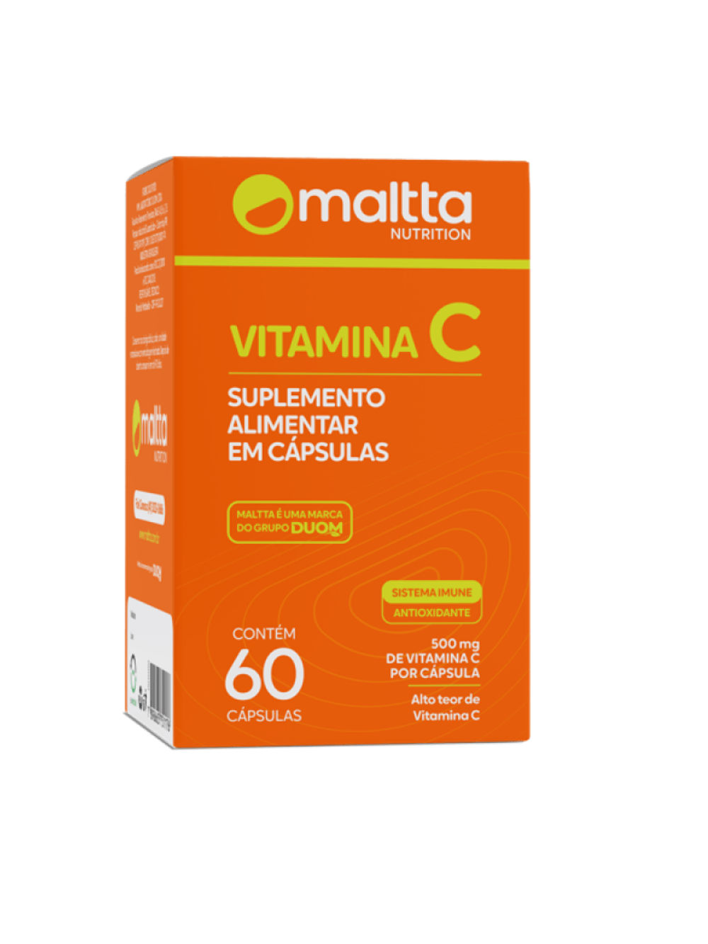 Vitamina C 60 Cápsulas - Maltta/Duom