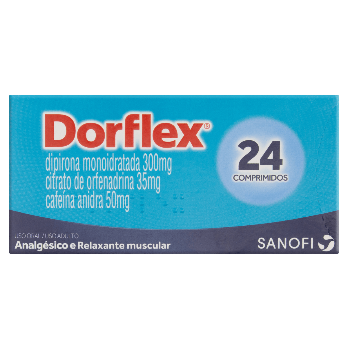 Analgesico Dorflex 300Mg 24 Comprimidos - Dorflex