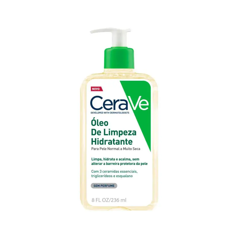Óleo de Limpeza Hidratante Facial e Corporal 236ml CeraVe