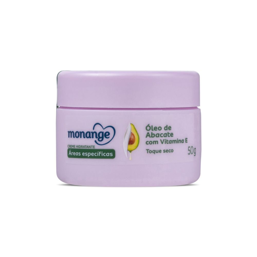 Creme Hidratante Corporal Monange Áreas Ressecadas Abacate 50g