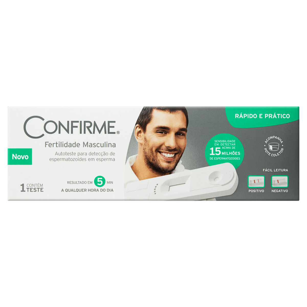 Teste de Fertilidade Confirme 1 Unidade - Confirme