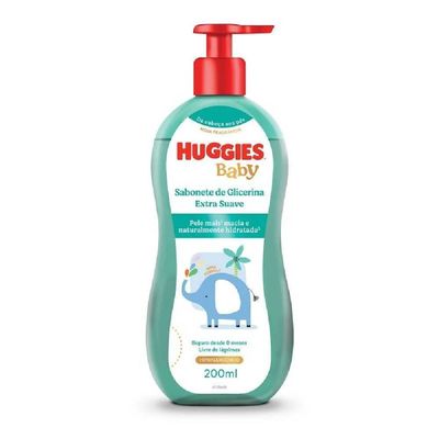 Sabonete Líquido Huggies Extra Suave 200ml - Huggies