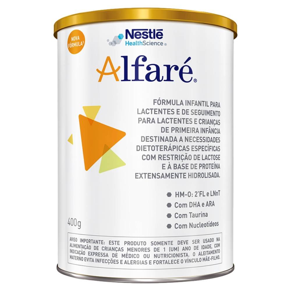 Fórmula Infantil Alfaré Nestlé 400g Sem Lactose - Nestlé