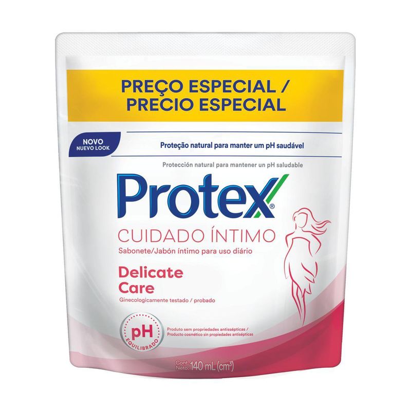 Ref Sabonete Líquido Íntimo  Protex D Care 140Ml - Protex Intimo