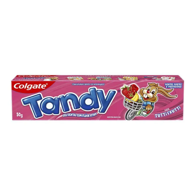 Creme Dental Tandy Tutti Frutti Frutti 50G - Tandy