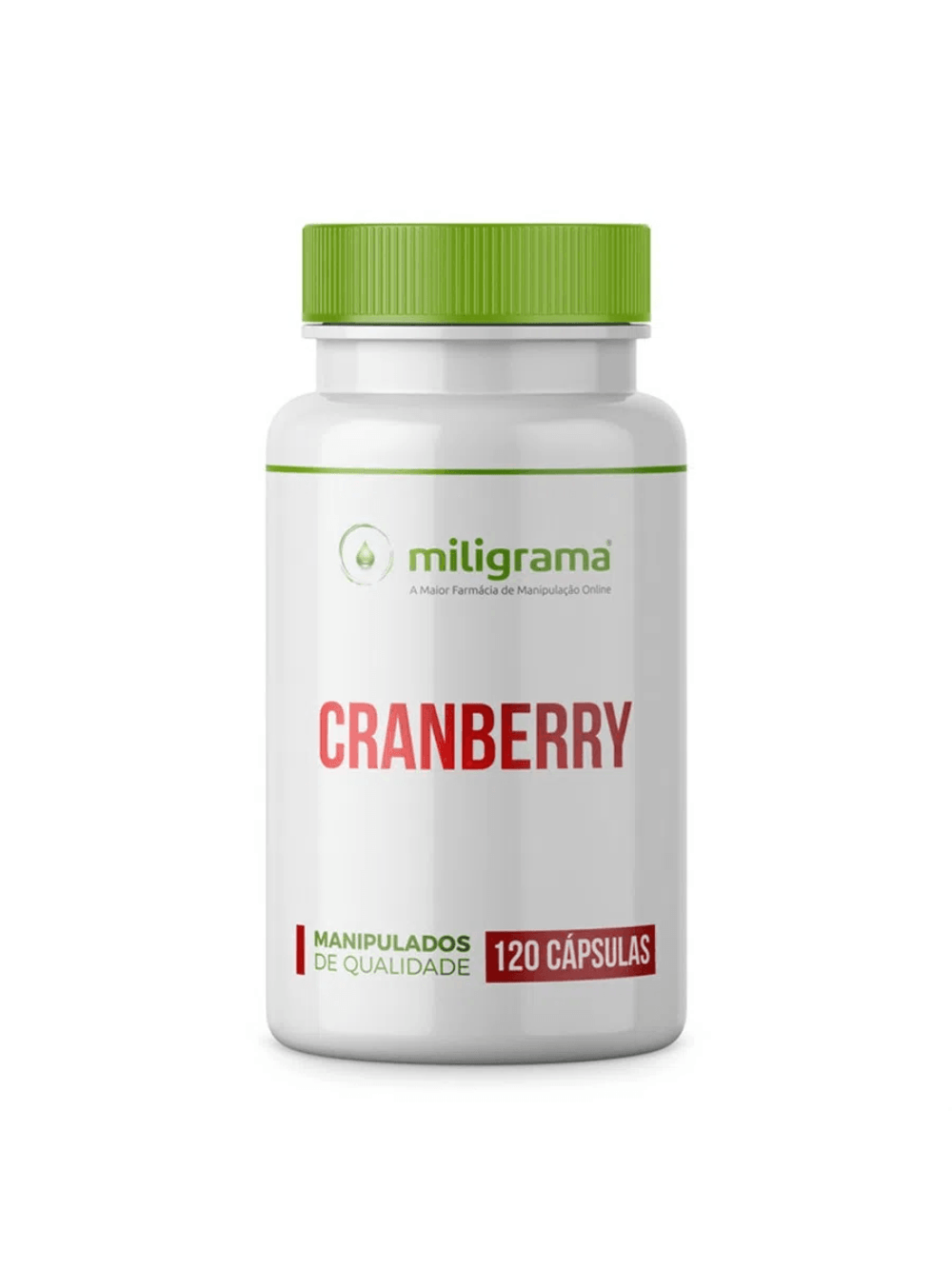 Cranberry Extrato Seco 300Mg Tratamento Infecções Urinárias 120 Cápsulas